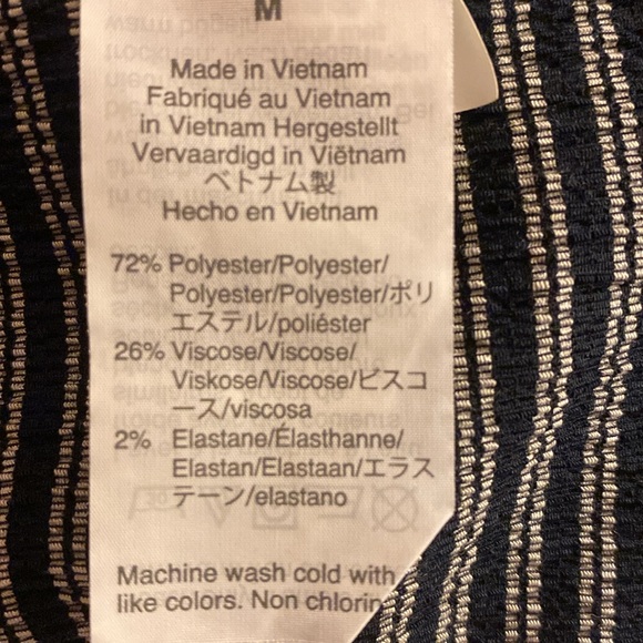 Madewell Texture & Thread Striped Top - Picture 4 of 5